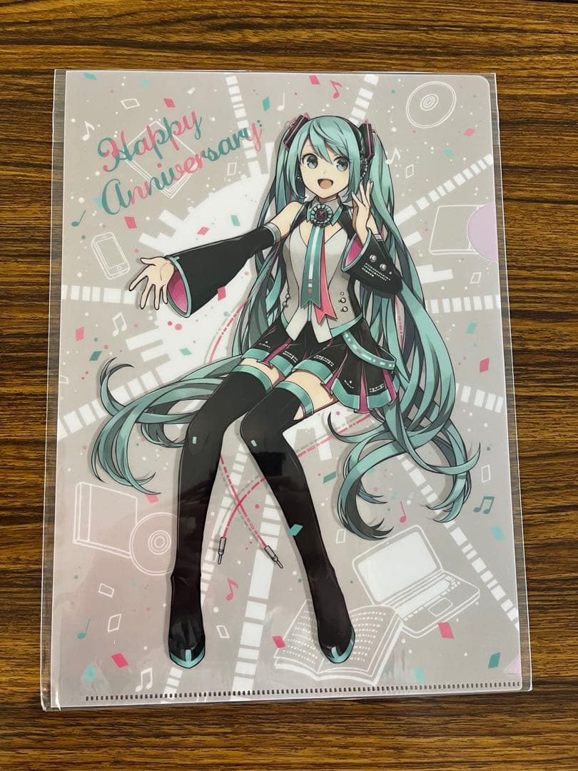 愛*莉様 初音ミク　パパパ・パーティ　新品未開封クリアファイル全10種セット