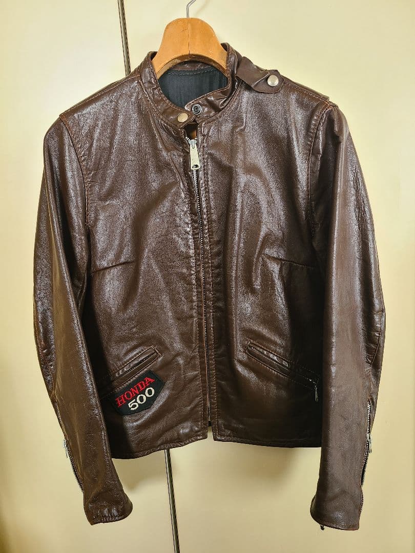 60s ヴィンテージ 希少サイズ Brooks ブルックス シングル ライダース