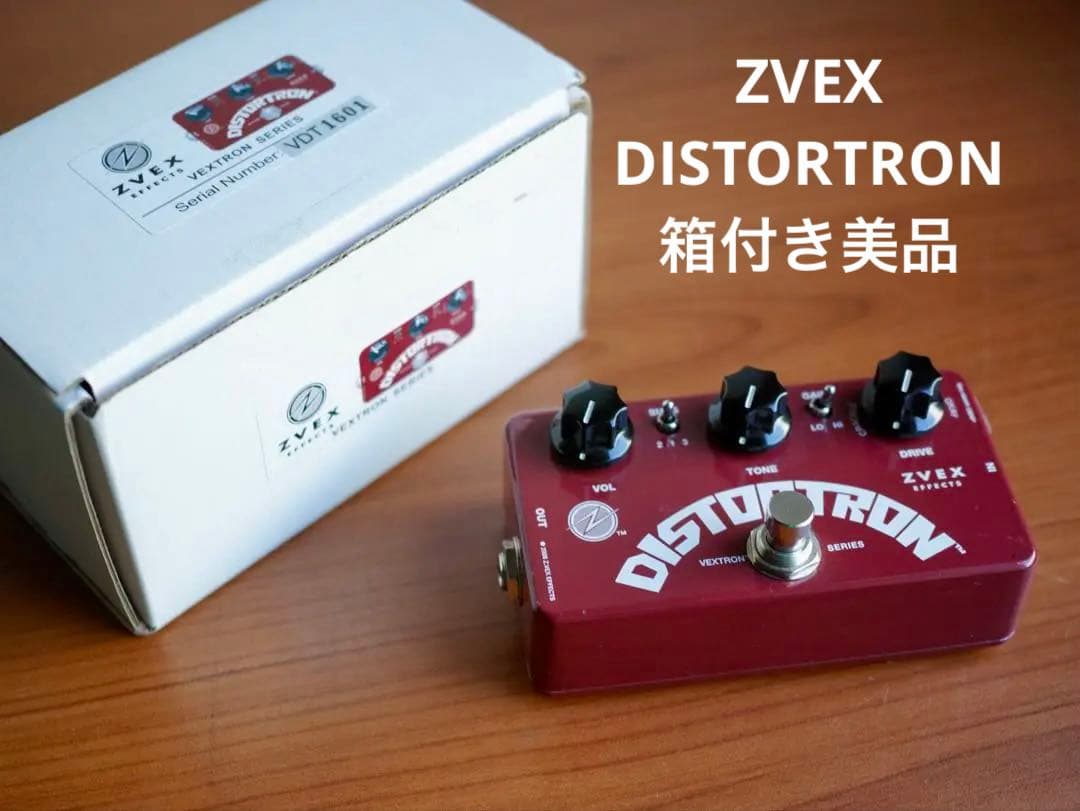 ZVEX DISTORTRON 元箱取説付き美品 Vextron Series