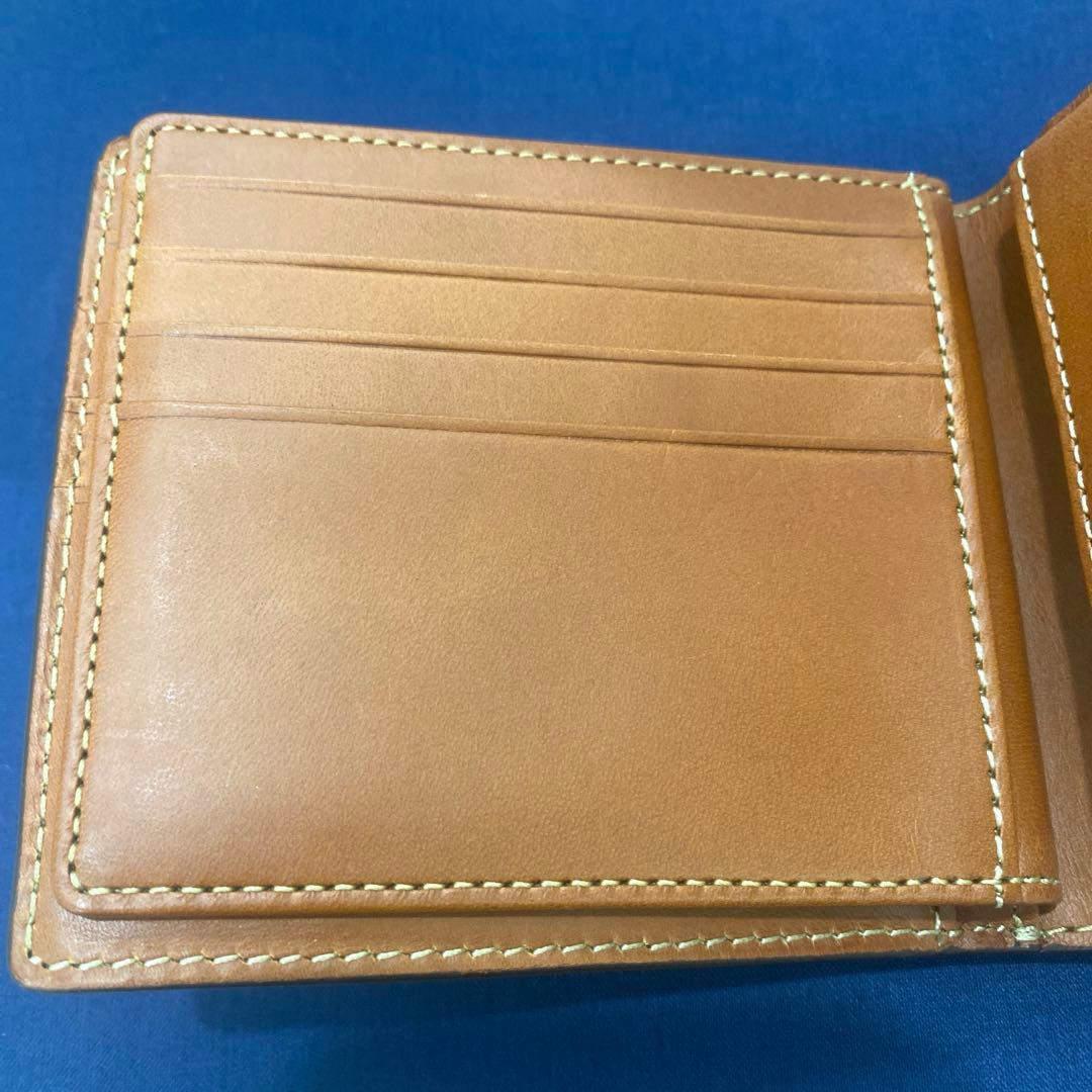 未使用✨russet ラシット 二つ折り財布 コンパクトウォレット ブラウン系