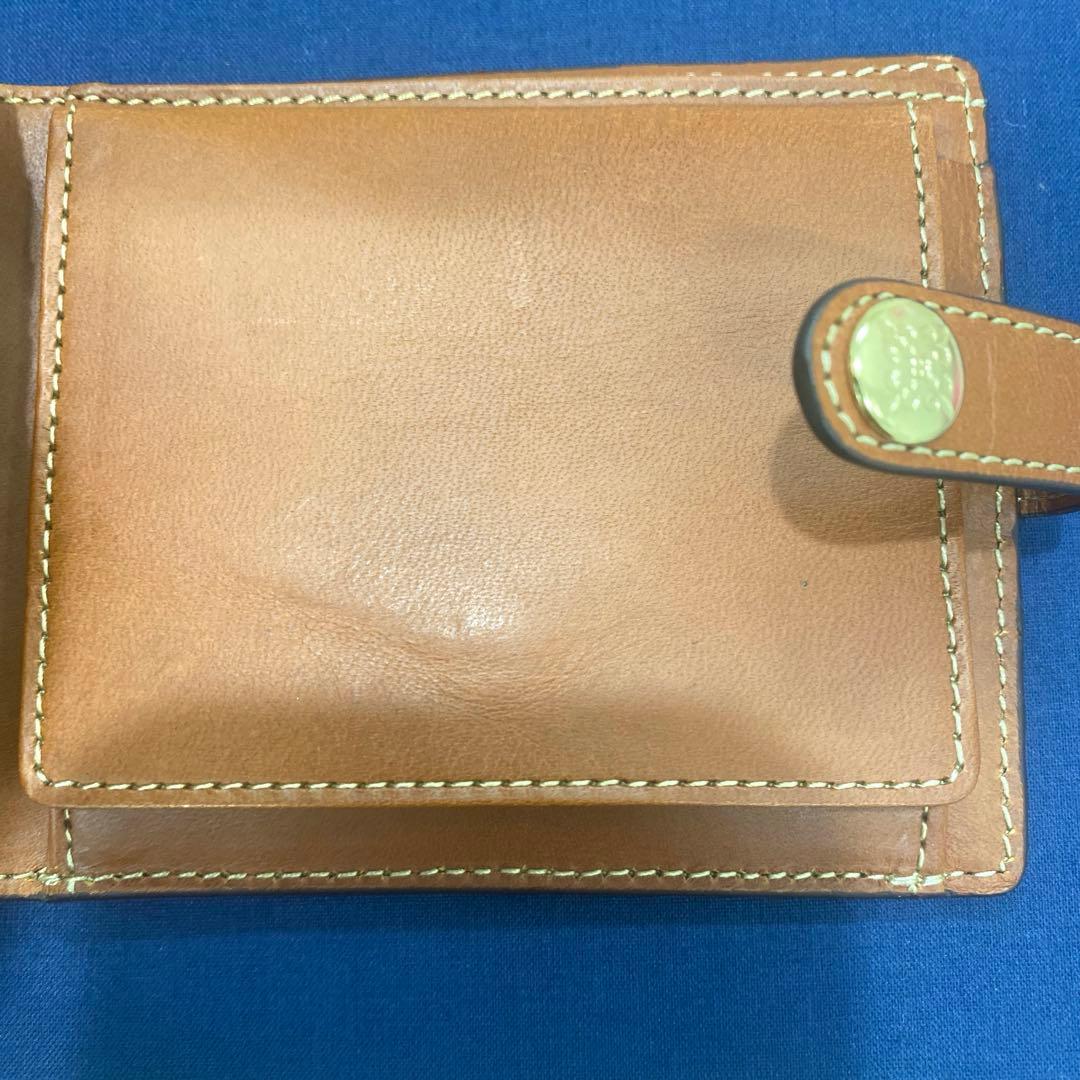 未使用✨russet ラシット 二つ折り財布 コンパクトウォレット ブラウン系