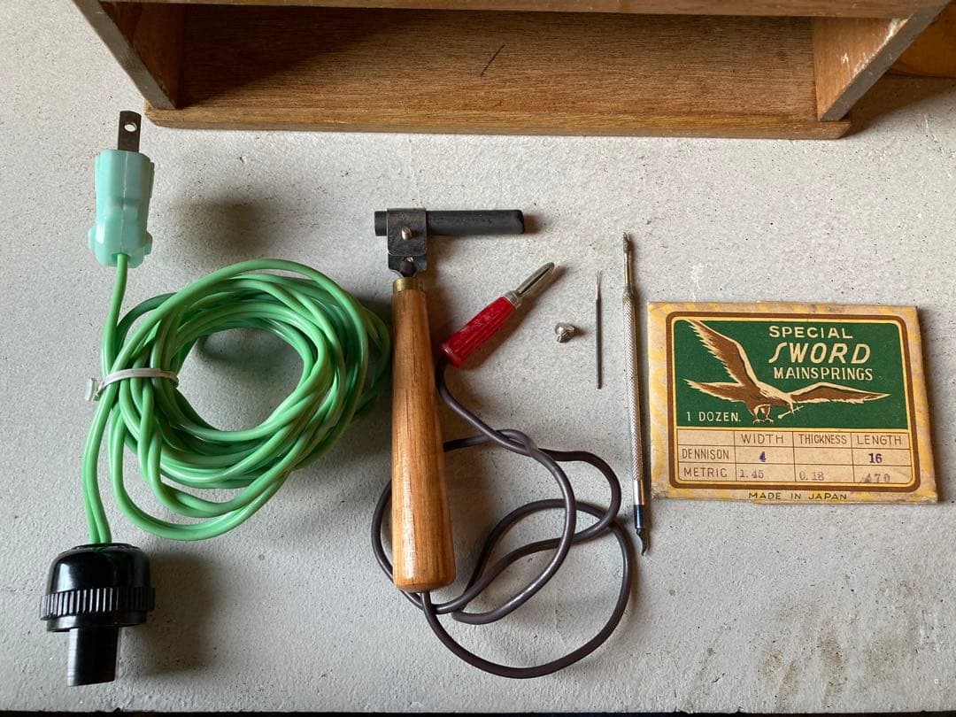 Mars　電気式文字盤足付器　No.2型