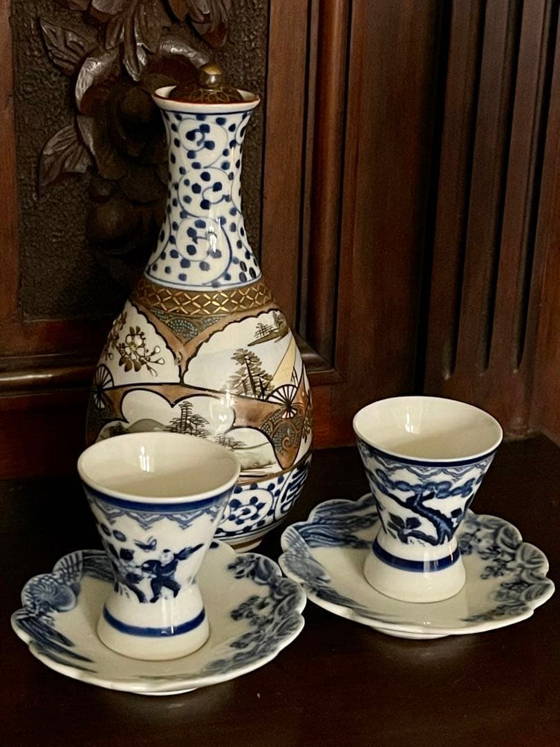 【大正時代？】アンティーク食器九谷焼