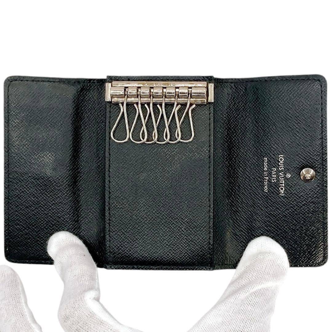 美品✨ルイヴィトン　キーケース　ミュルティクレ 6連　ダミエグラフィット　鍵入れ