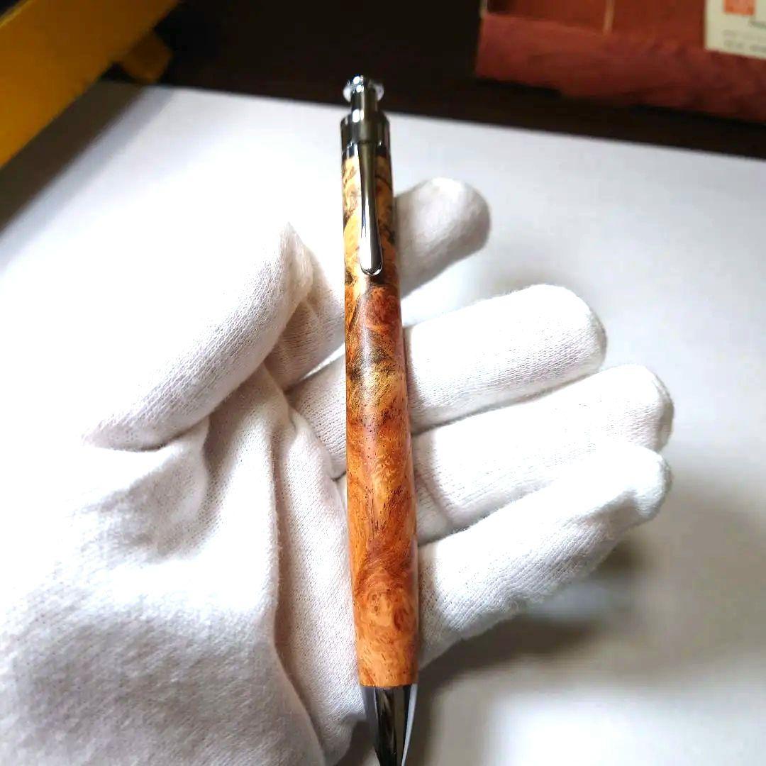 工房楔　ペンシル楔　【花梨紅白】　真鍮タイプ