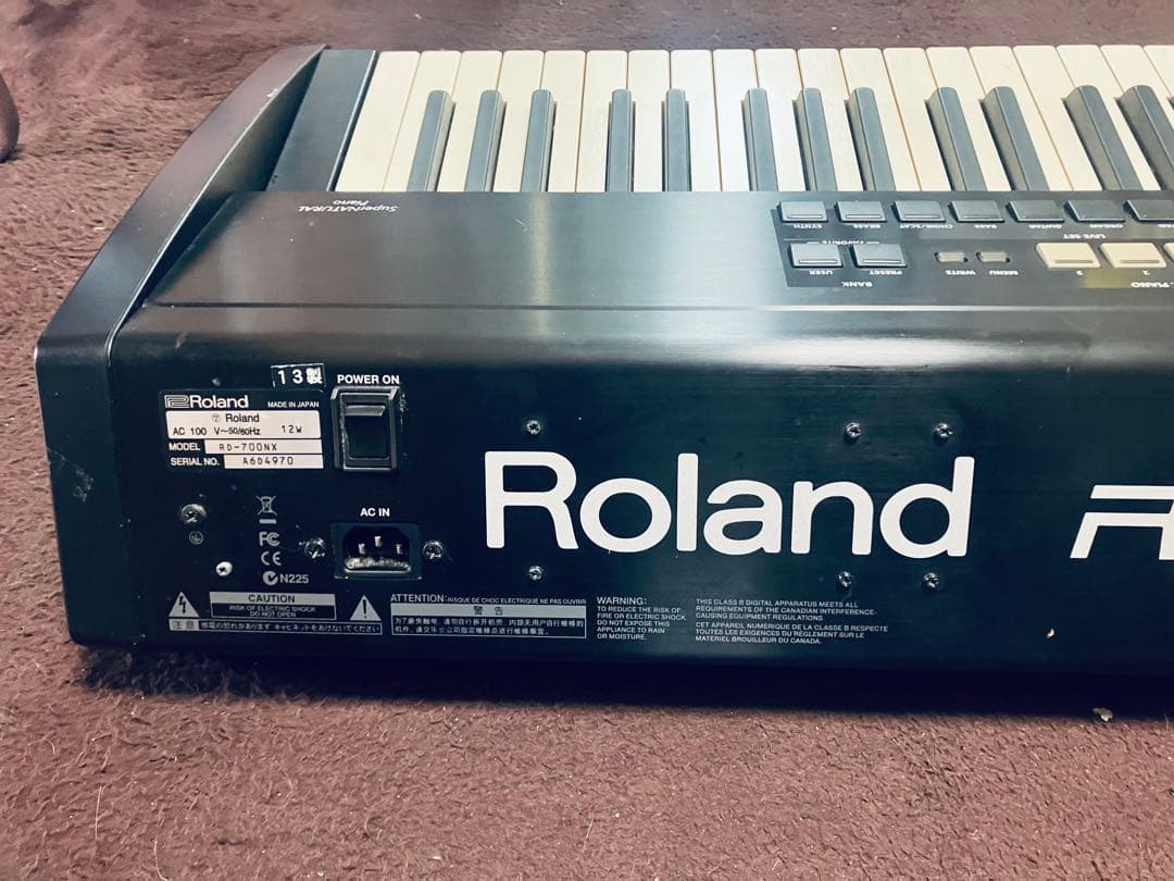 Roland 電子ピアノRD-700NX 最安値　シンセサイザー動作品　中古良品