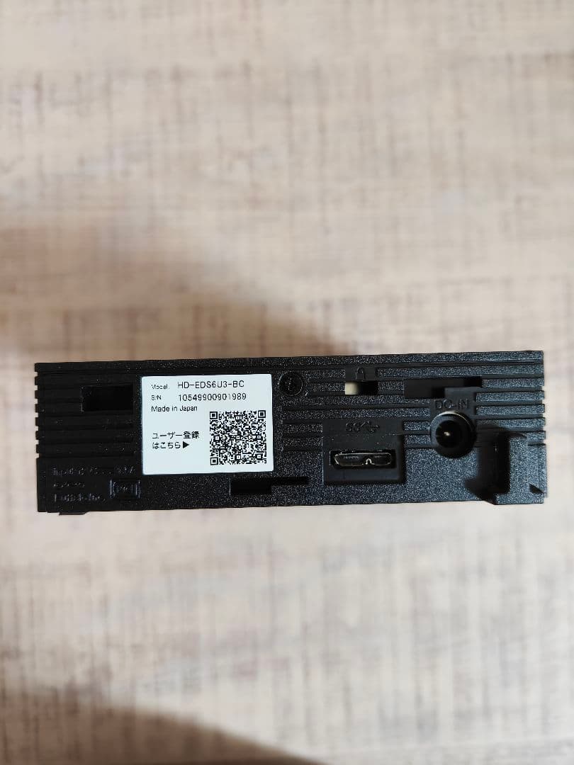 BUFFALO バッファロー 外付けHDD ６TB HD-EDS6U3-BC