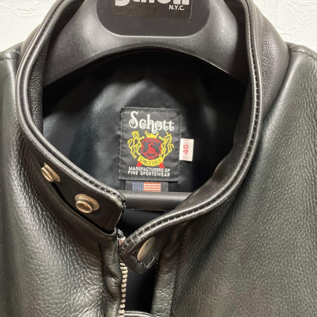 Schott シングルライダース 7578 541XX 40