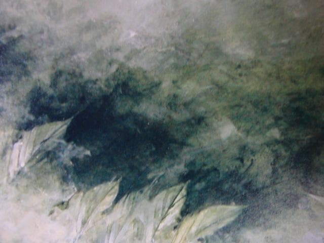 松尾京子、【viable】、希少な画集画、新品高級額・額装付、状態良好