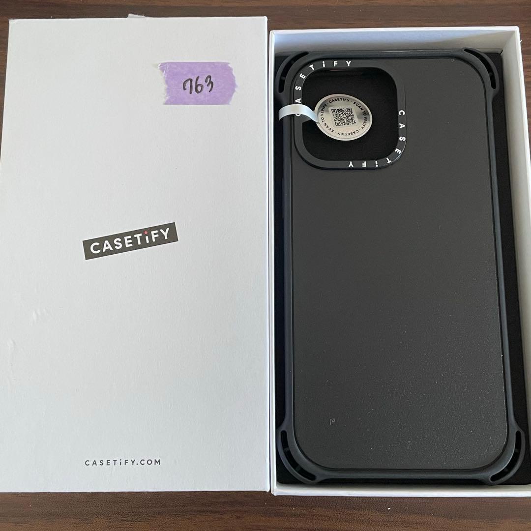 CASETIFY バウンスケース iPhone 15 Pro Max 耐衝撃 黒