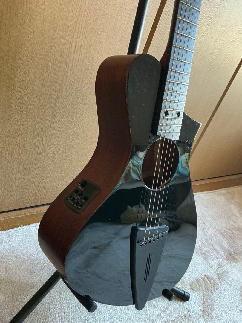 CORONA アコースティックギター 黒 ギターケース付き