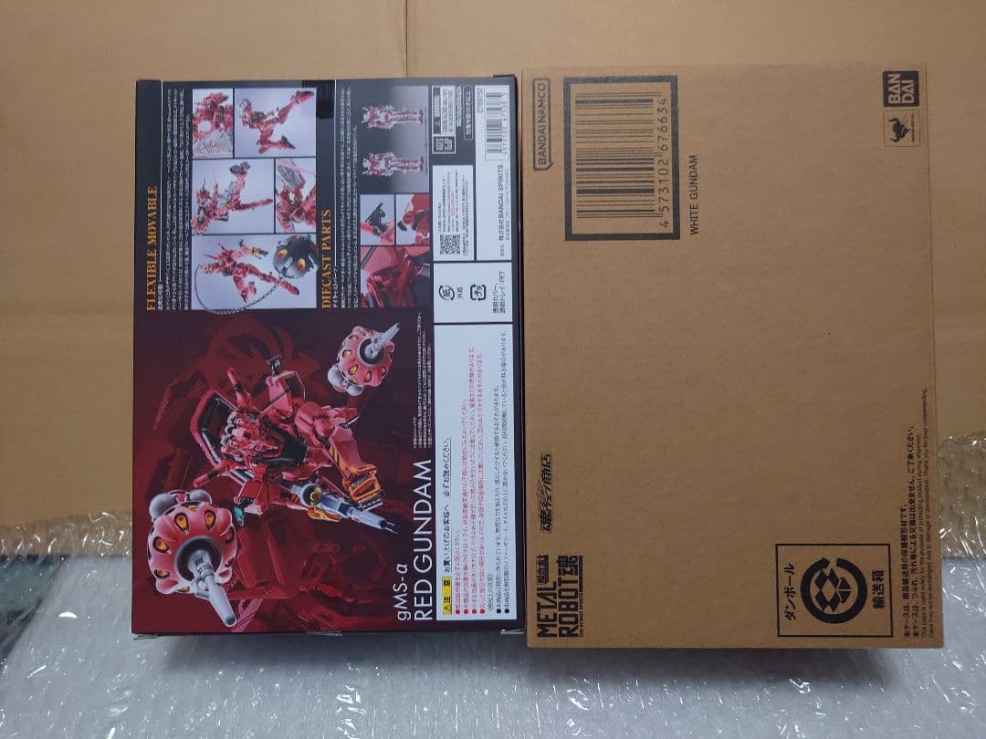 L ROBOT魂メタルロボット魂　白ガンダム　赤いガンダム　セット