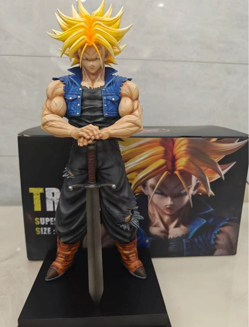 ドラゴンボール トランクス ガレキ ガレージキット スタチュー X②④