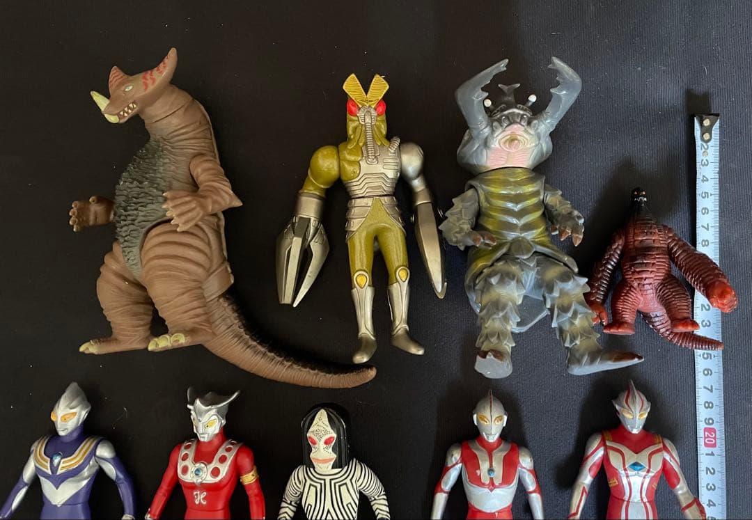 ウルトラマン　ソフビ　1990〜2005年日本製　バンダイ　フィギュアセット