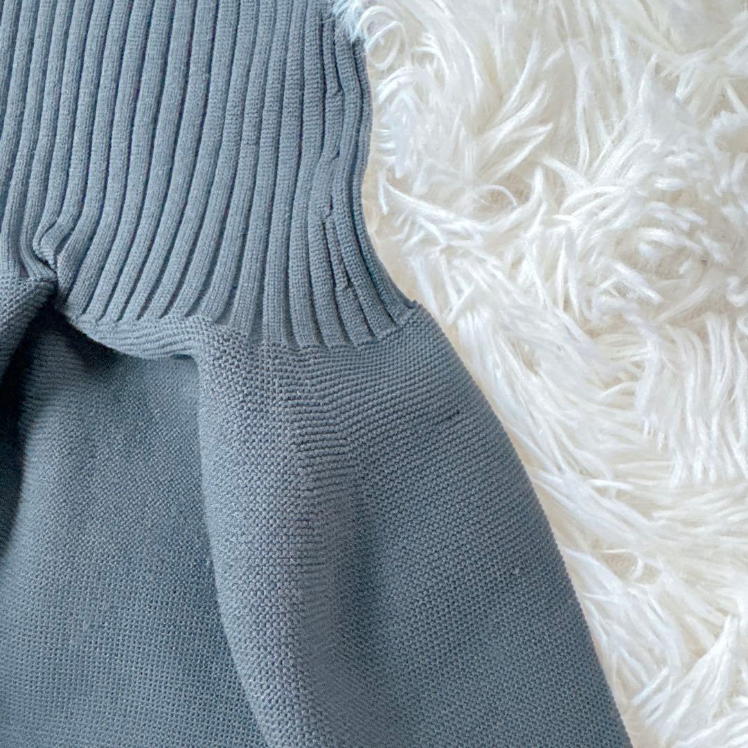 ETRE TOKYO エトレトウキョウ　ペプラムヘムニットタンクトップ