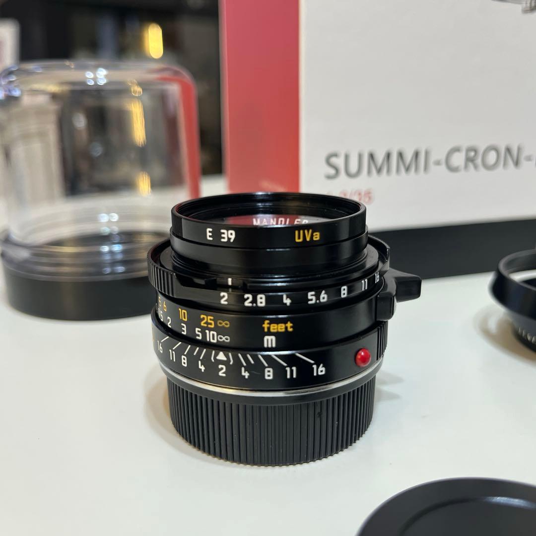 【美品】Leica Mマウント 七枚玉復刻 mandler 35mm F2