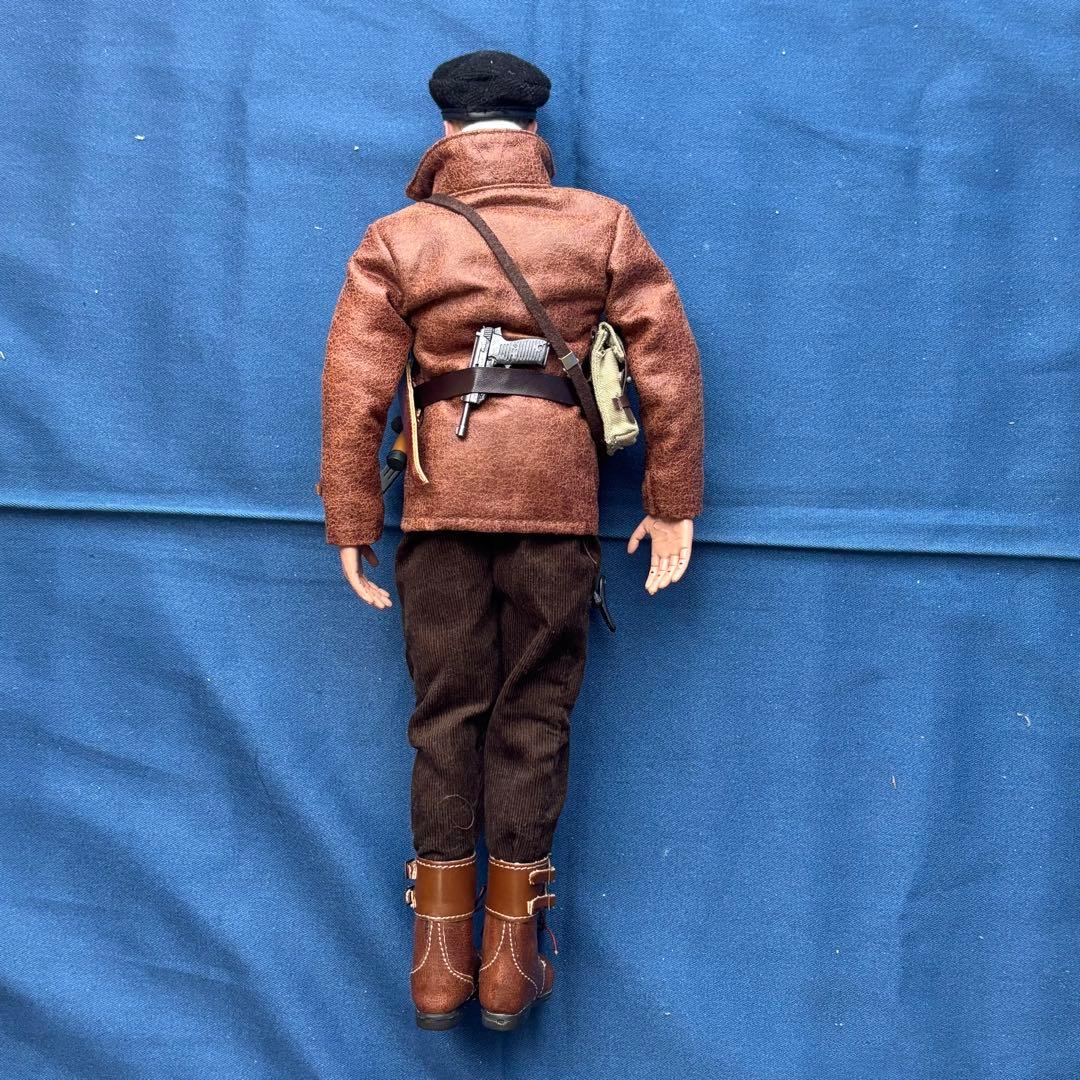 【美品】1/6アクションフィギュア（ブラッド・ピット？）自転車付き