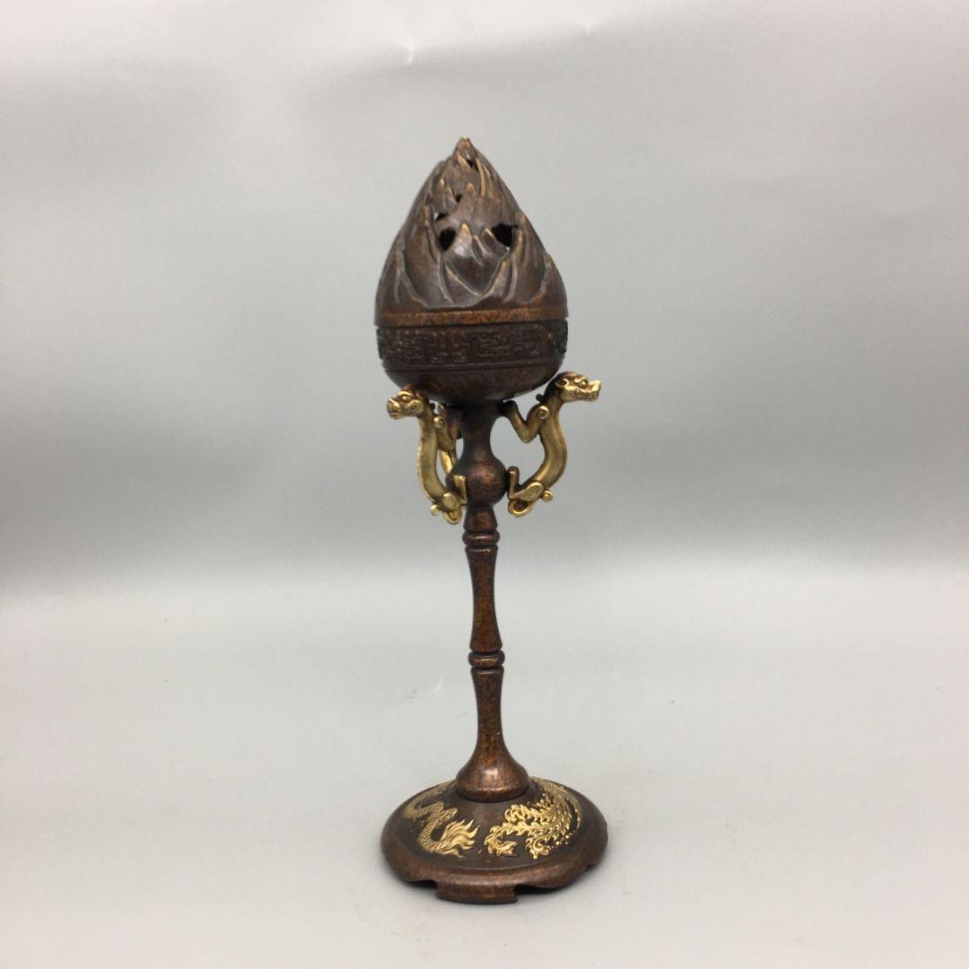 銅 細工 香炉 茶道香炉 装飾工 芸品 置物