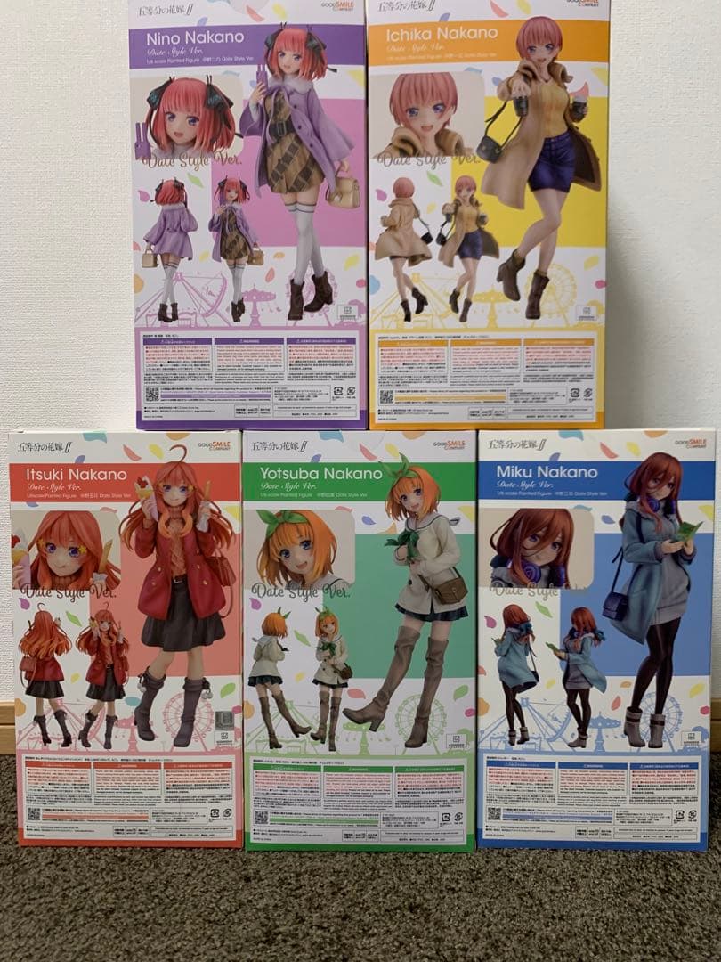 グッドスマイルカンパニー 五等分の花嫁 Date Style Ver 5体セット