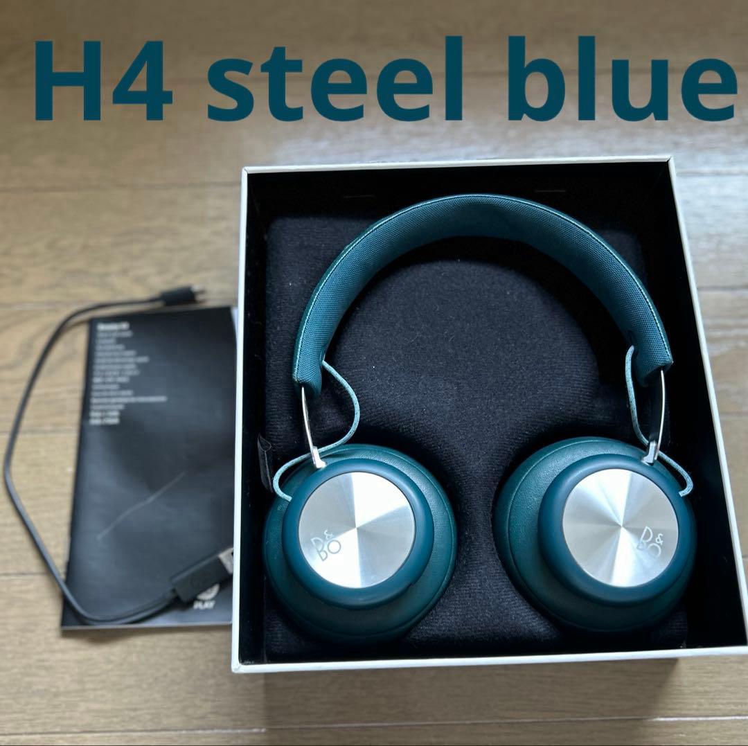 動確済！Bang & Olufsen Beoplay H4 スチールブルー