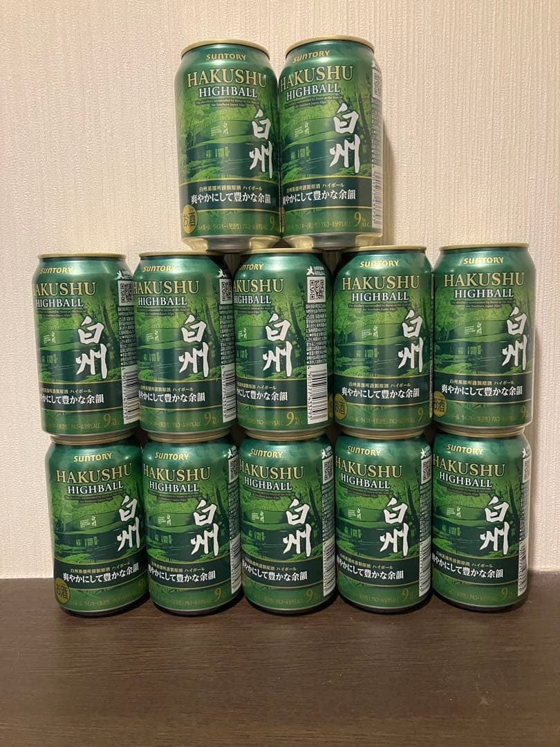 サントリー白州ハイボール缶×１２缶　爽やかにして豊かな余韻
