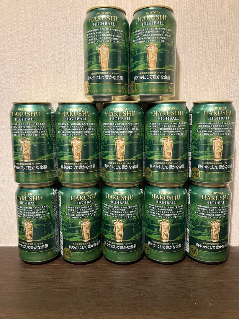 サントリー白州ハイボール缶×１２缶　爽やかにして豊かな余韻