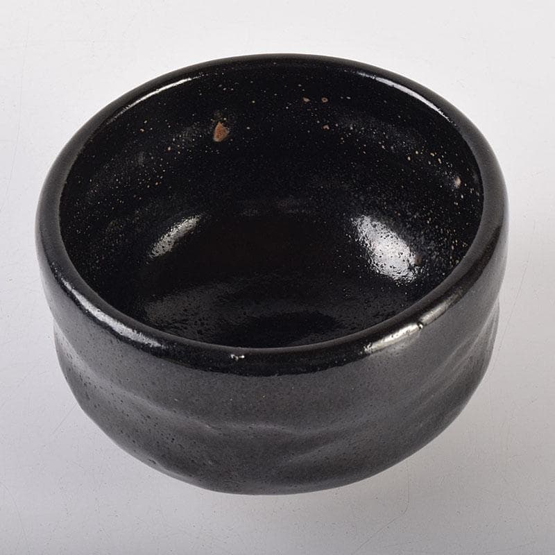 茶道具　楽吉左衛門　黒楽茶碗　C　6928