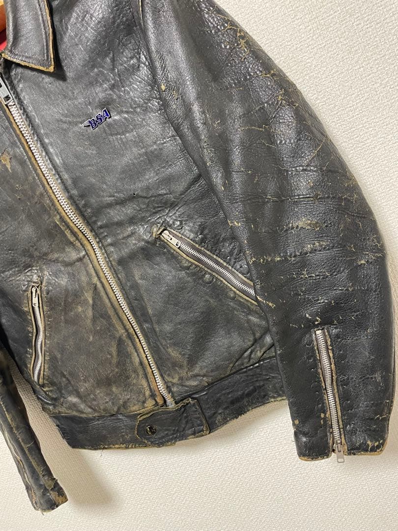 70s ルイスレザー コルセア シド ヴィシャス シングル ライダース