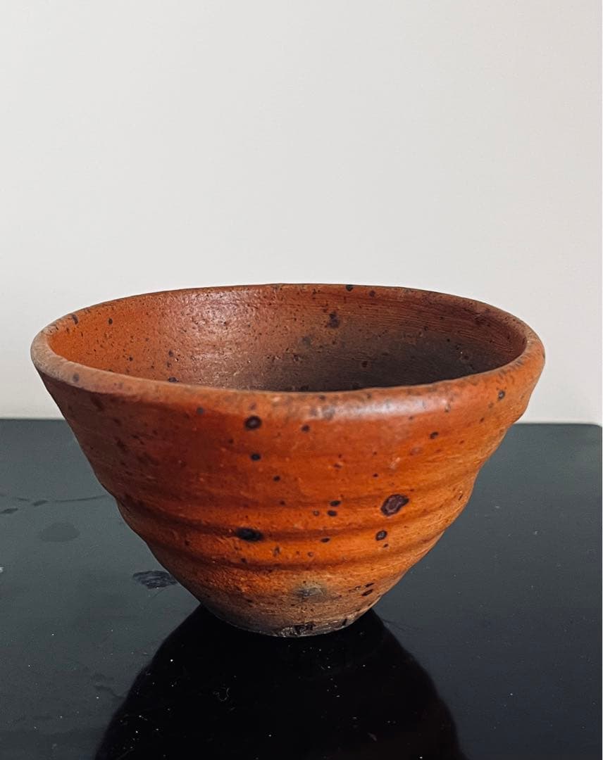 岩淵直樹　焼しめ碗　見立て　小服茶碗　旅茶碗