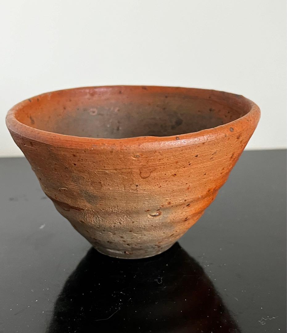 岩淵直樹　焼しめ碗　見立て　小服茶碗　旅茶碗
