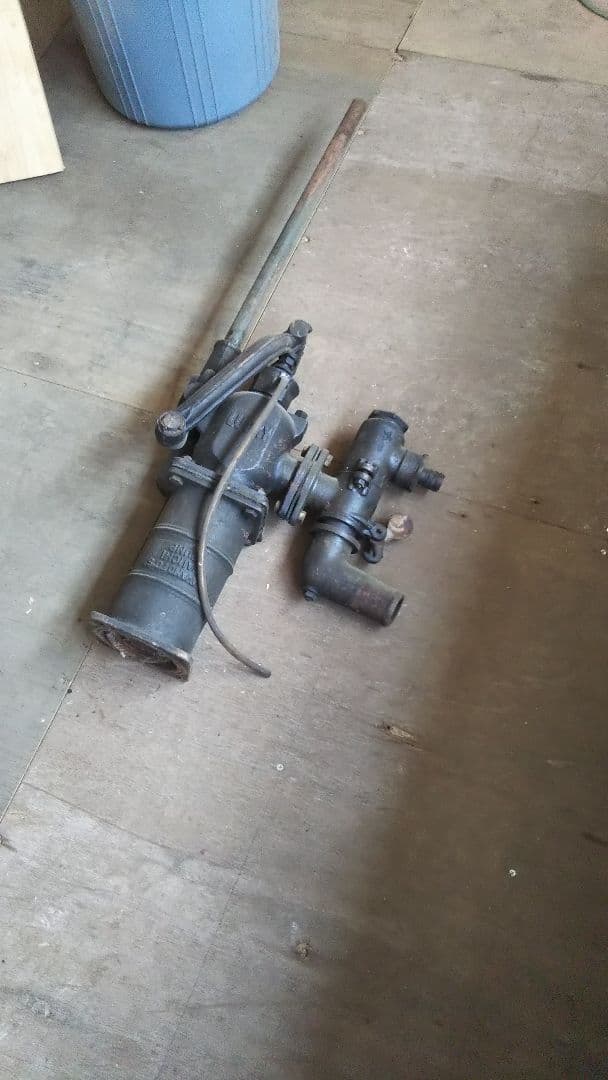 昭和レトロアンティーク川本ポンプ ジャンク品