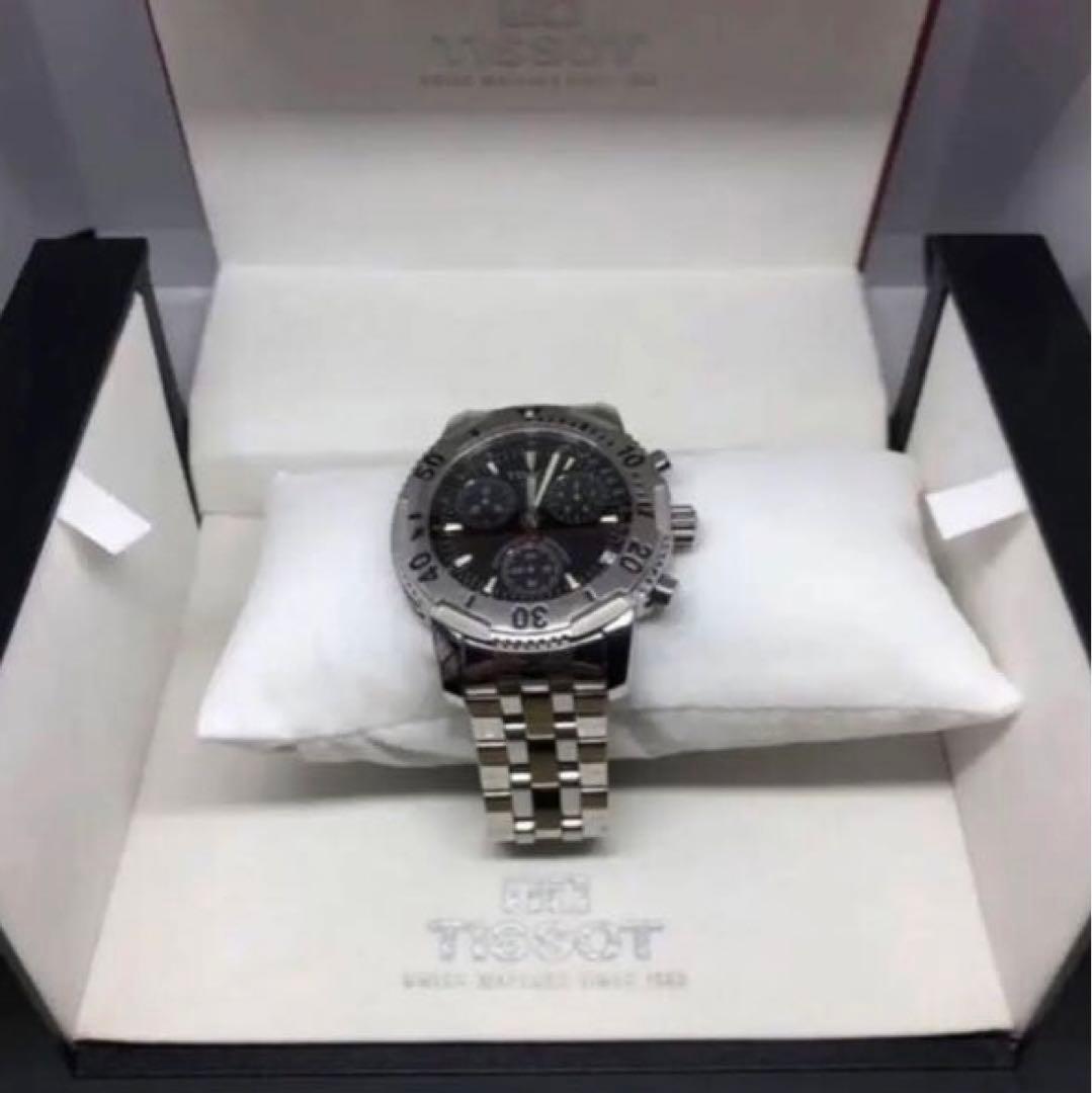 時計 TISSOT PRS200 CHRONOGRAPH black