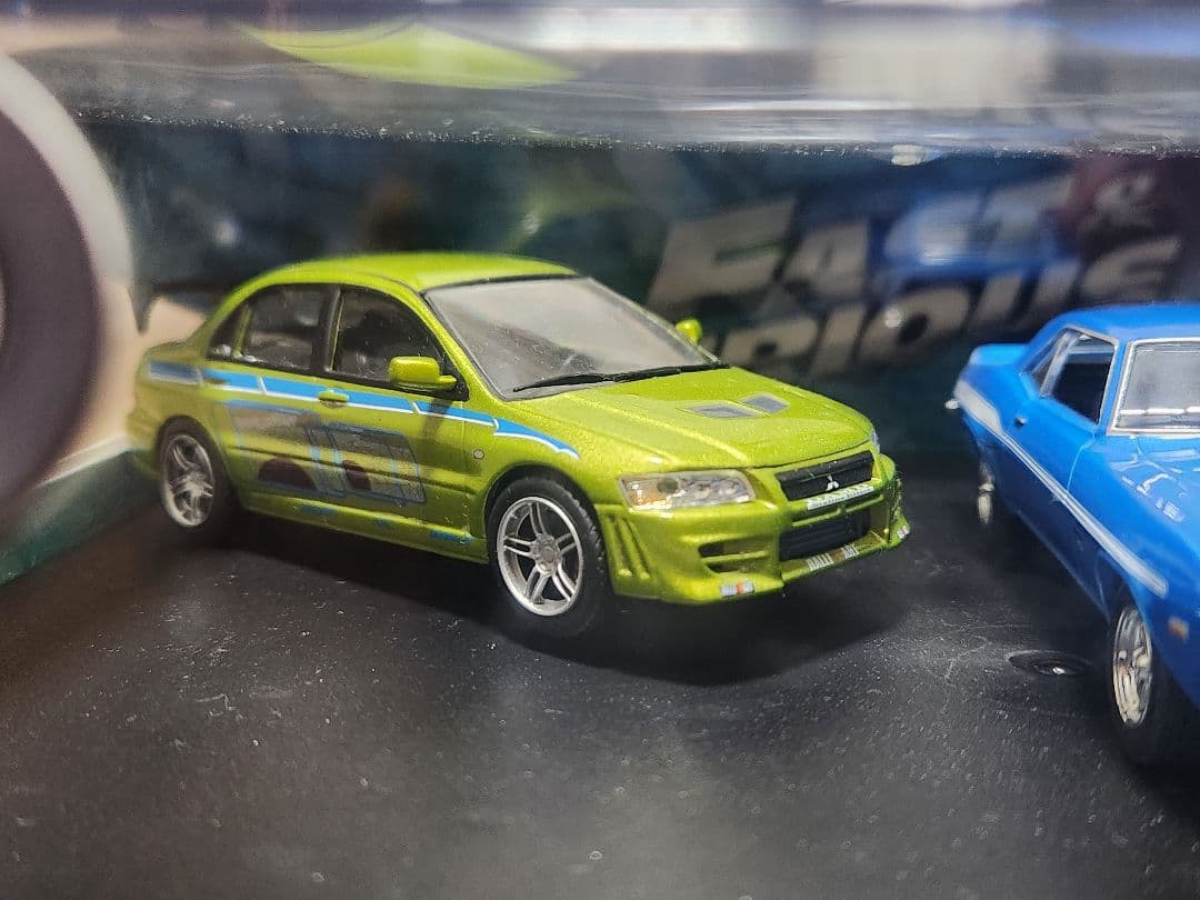 ミニカー GREENLIGHT Fast & Furious Camaro&Lancer