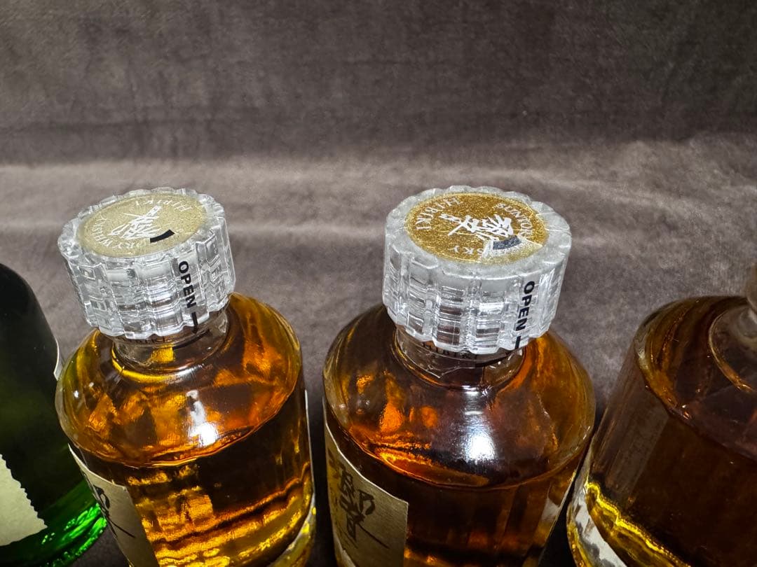 山崎/白州/響50mlミニボトル7本セット