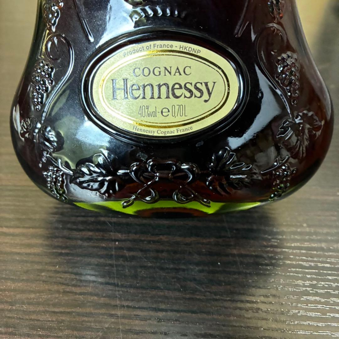 【匿名発送】HennessyヘネシーXO 金キャップ グリーンボトル　古酒