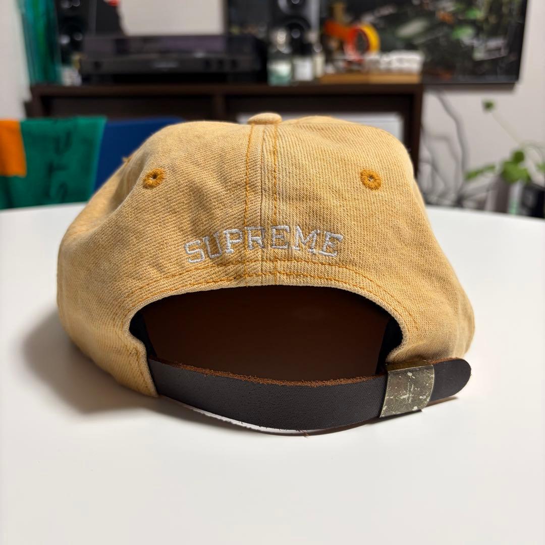 帽子 Supreme Washed Denim S Logo 6 Panel Cap