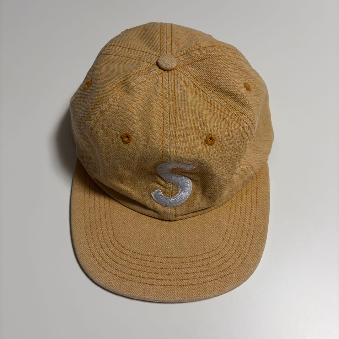 帽子 Supreme Washed Denim S Logo 6 Panel Cap