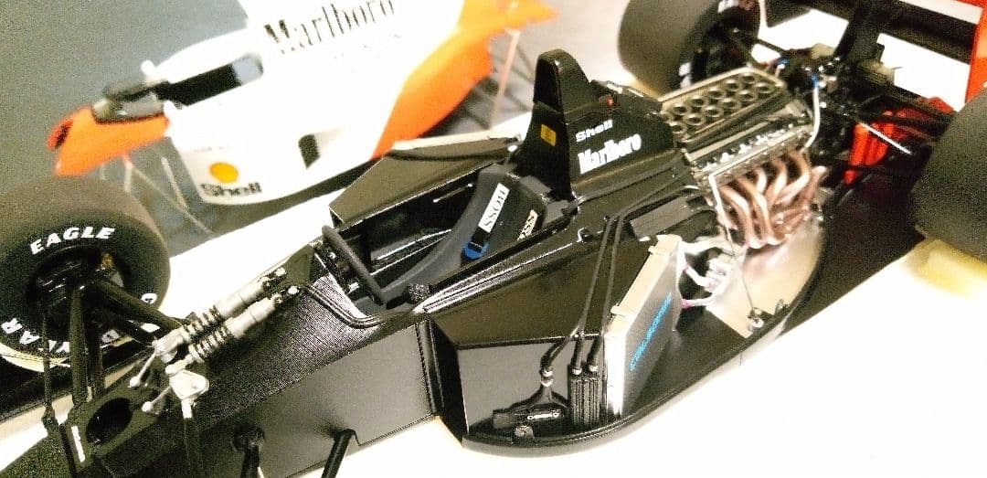オートアート 1/18 F1 マクラーレン MP4/6 ホンダ A.セナ　専用