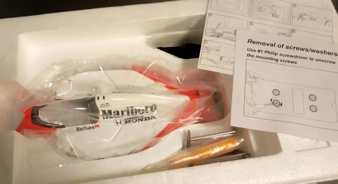 オートアート 1/18 F1 マクラーレン MP4/6 ホンダ A.セナ　専用