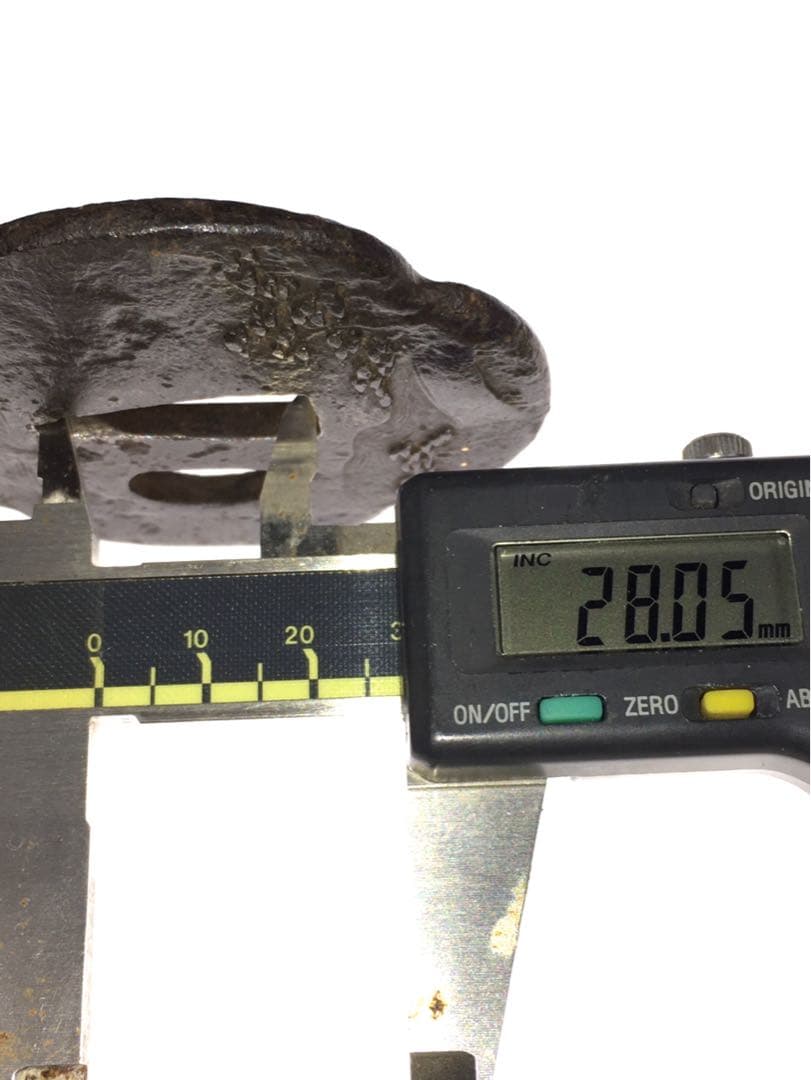 S6松紋木瓜形鉄鍔 木箱付 武具・刀装具