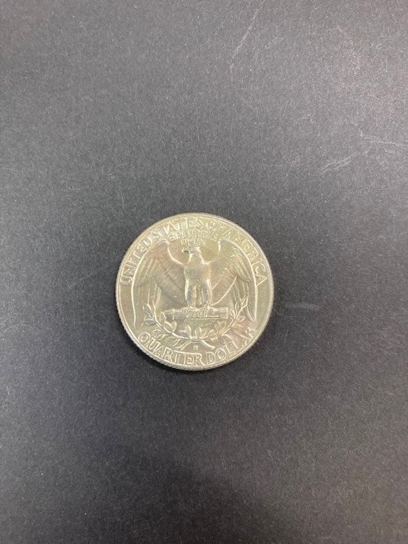 【10枚セット・美品】1964年 ワシントン・クォーターダラー銀貨