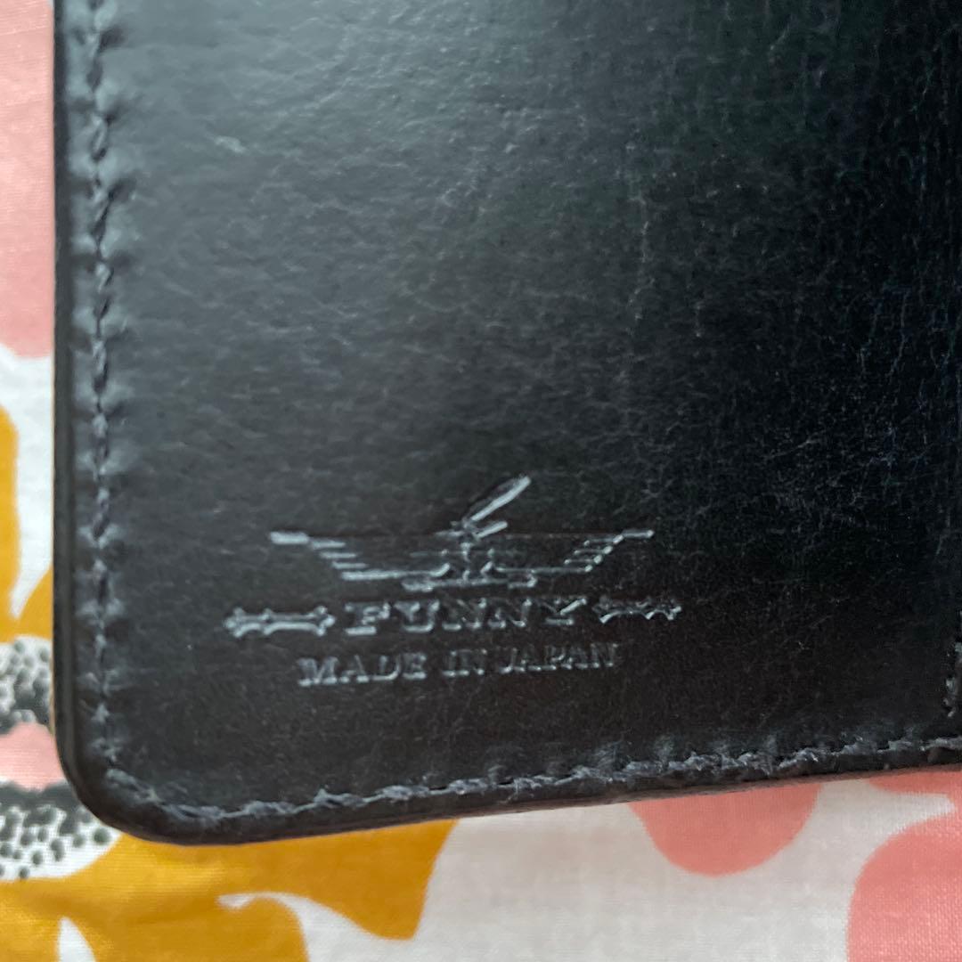 【美品　希少】FUNNYファニーミドルサイズ財布　オールレザー
