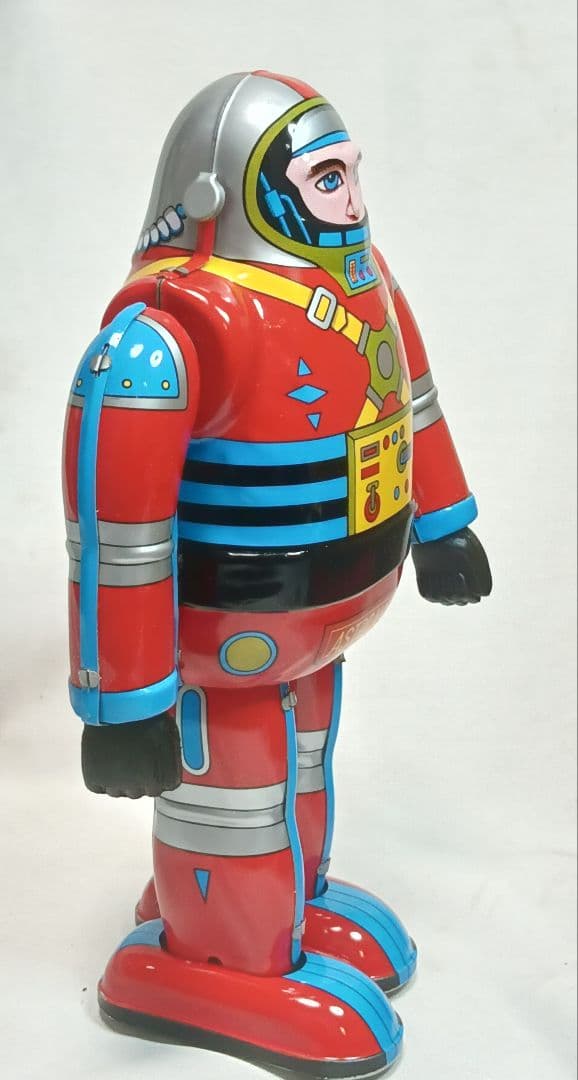 大阪ブリキ　ゼンマイ歩行 ASTRONAUT　ブリキロボット