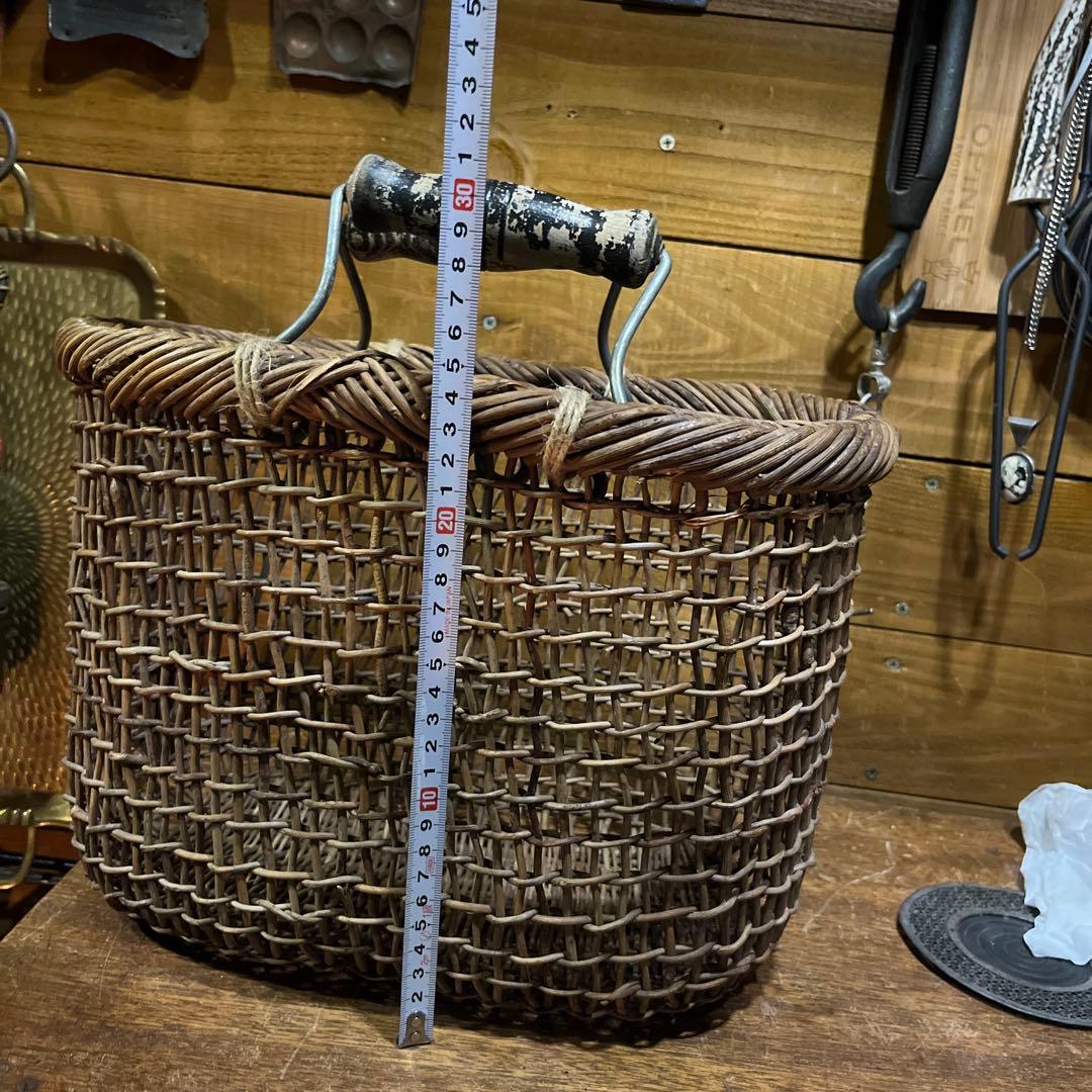 ヴィンテージ　アケビ籠