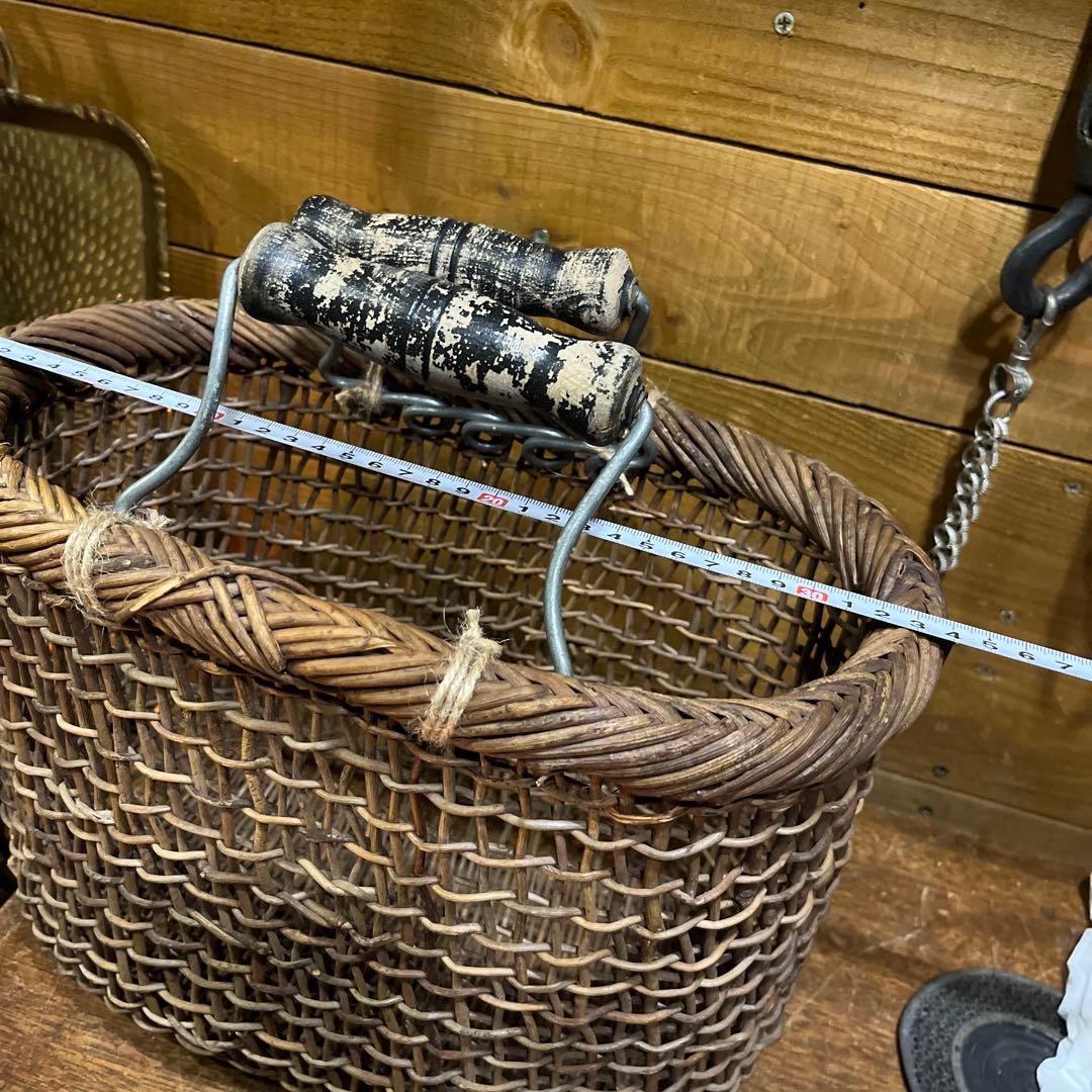 ヴィンテージ　アケビ籠