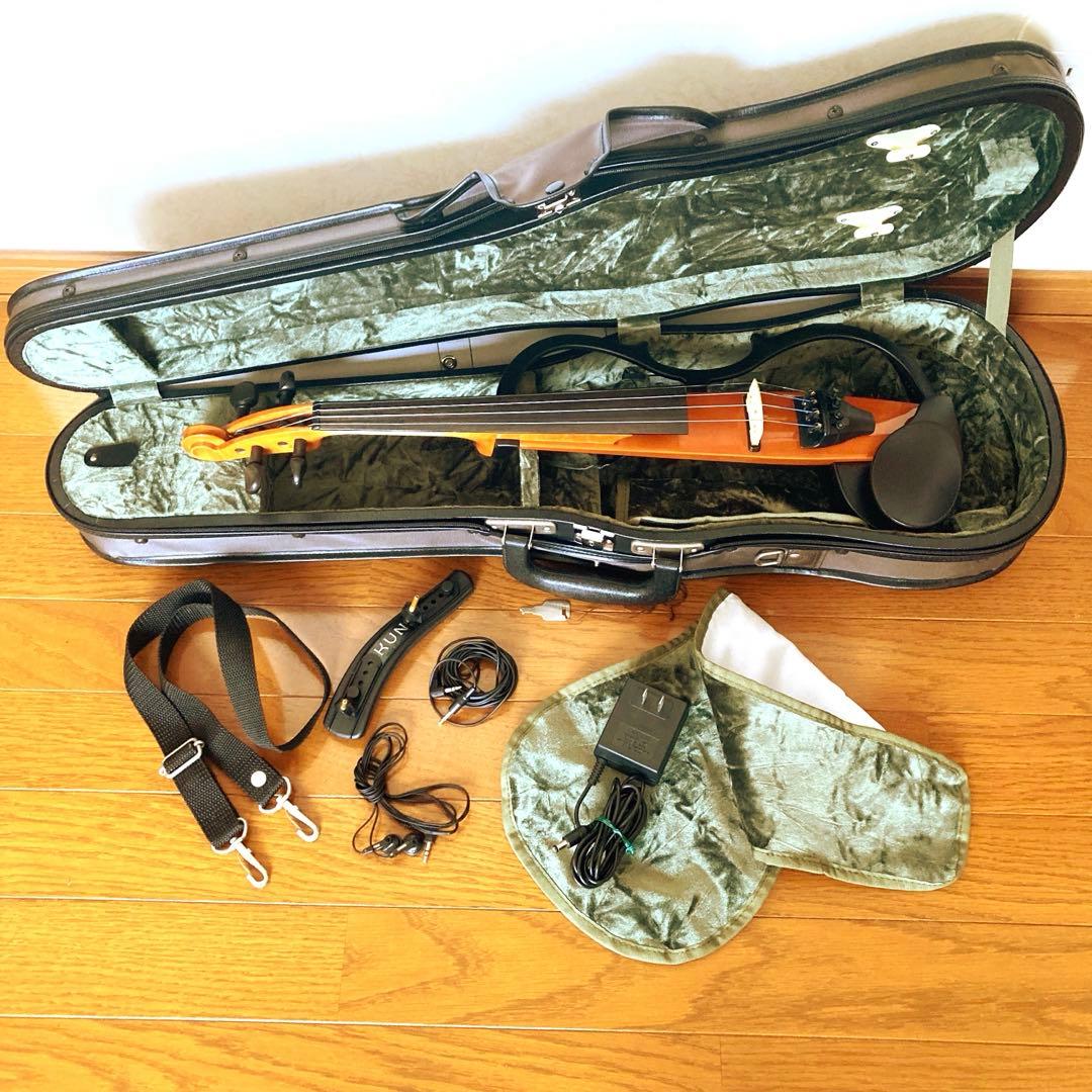 ヤマハYAMAHAサイレントバイオリンSV100 美品 ハードケース付 送料無料