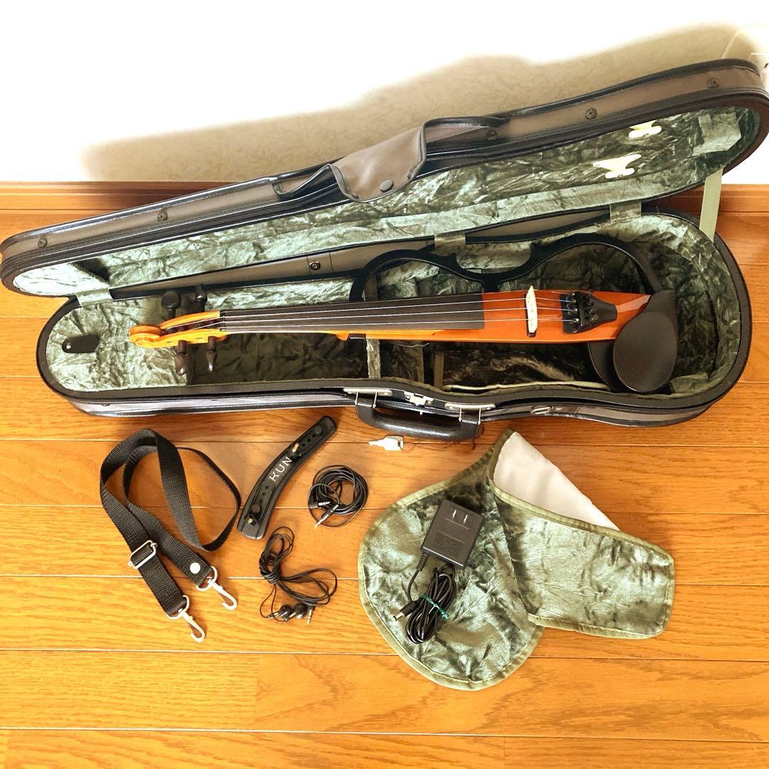 ヤマハYAMAHAサイレントバイオリンSV100 美品 ハードケース付 送料無料