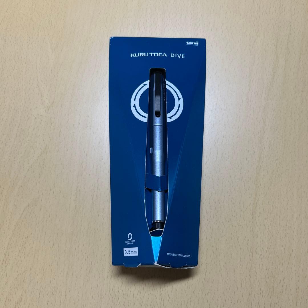 uni クルトガダイブ カスケードブルー