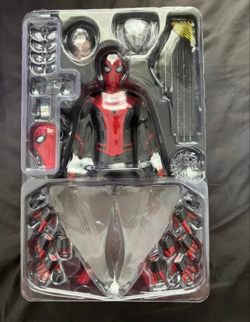 ホットトイズ ムービーマスターピース スパイダーマン アップグレードスーツ