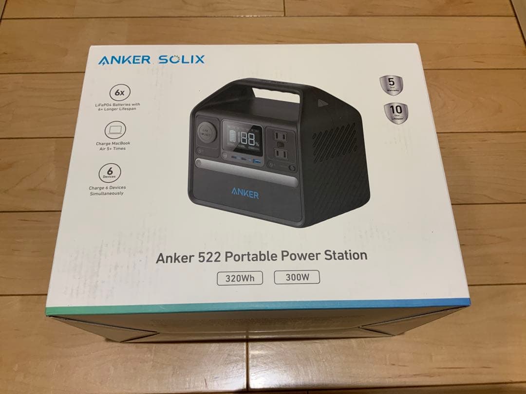 【新品・未使用・未開梱】ANKER 522 Portable